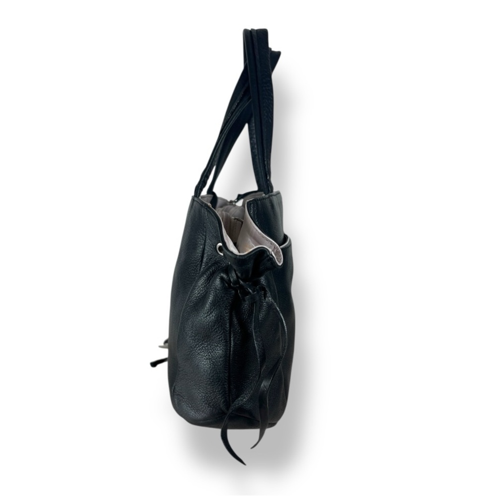 Radley London Black Leather Shoulder Bag with Bag Charms - Picture 6 of 14